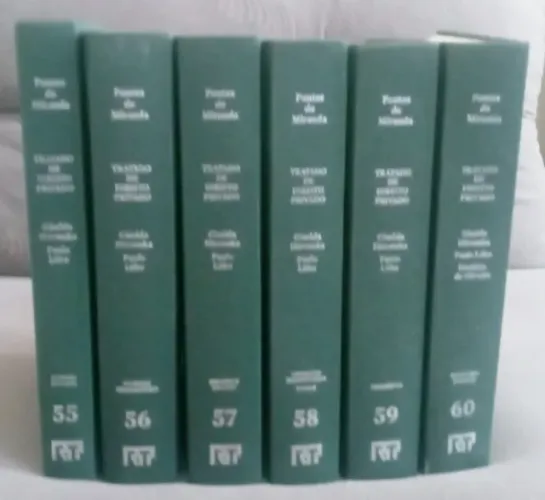 Livros:Tratado de Direito Privado Montes de Miranda(Tomo 55 a 60)