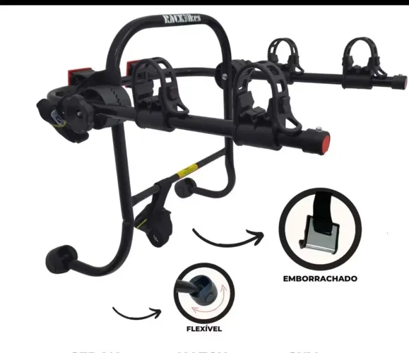 Suporte bike transbike para carro