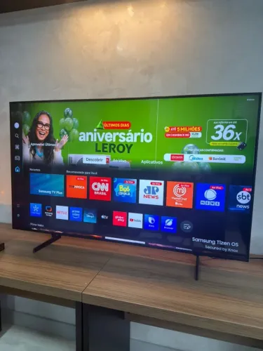 Samsung Smart TV 55" Crystal UHD 4K U8600F 2025 Xbox Cloud Gaming AI Energy Mode Alexa Int