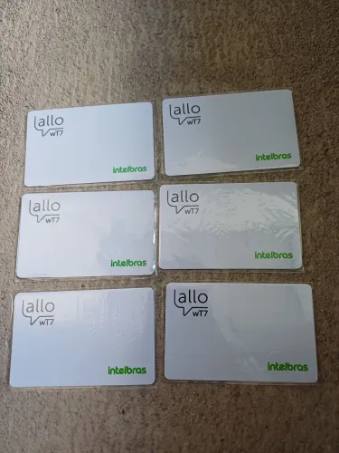 Cartao Rfid Vídeo Porteiro Allowt7