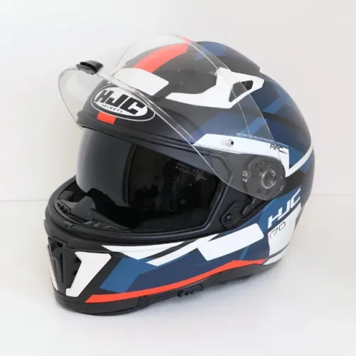 Capacete Para Moto Hjc Elim I70 I70 Elim Azul