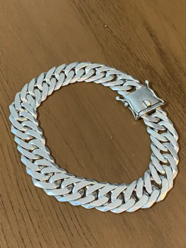 Pulseira em prata 925 13mm