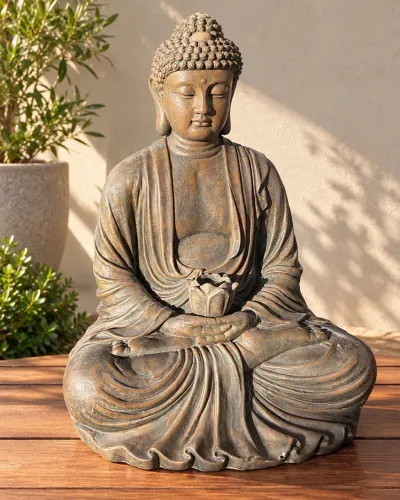 Buda Grande Decorativo 71 cm - Escultura / Fonte
