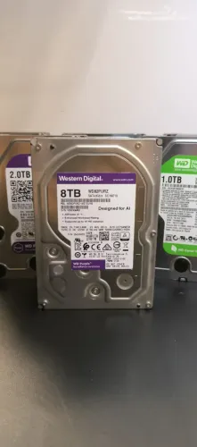 HD 8TB WD Purple | Ideal p/ Backup, CFTV e Arquivos Pesados