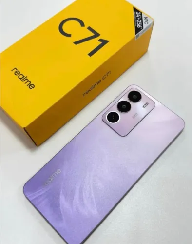 Celular Tooop - Realme C71 - 256Gb/8Ram + Roxo + entrega grátis 