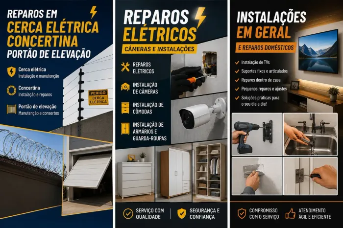 Técnico de manutenção e instalação
