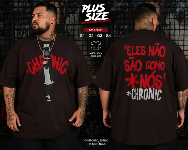 Camiseta original chronic plus cize