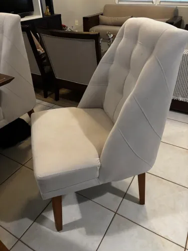 Cadeira estofada