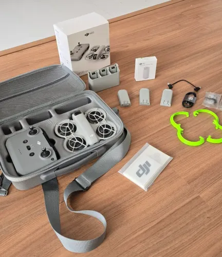 DJI Neo Fly More Combo + Controle + 4 Baterias + Maleta | Impecável
