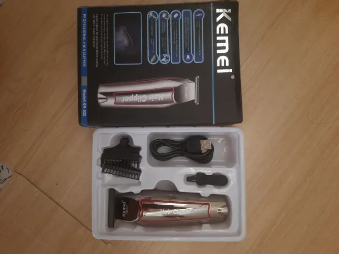 Máquina de cabelo kemei