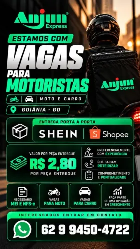 Vaga de Motorista