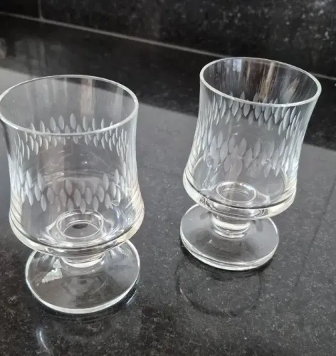 Taças de cristal Hering