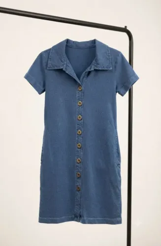 Vestido estonado infantil
