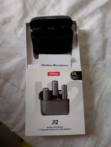 Microfone sem fio wireless J12