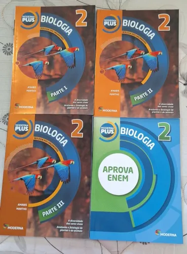 Kit de livros moderna plus biologia 2