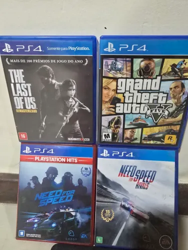 Lote jogos playstation 4  