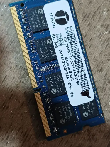 Memoria de 8 gigas ddr3l notebook