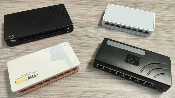 Switch 8 portas 10/100