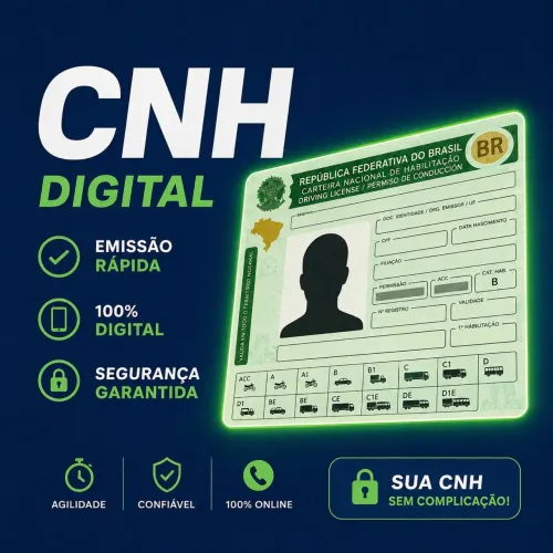Tire sua CNH