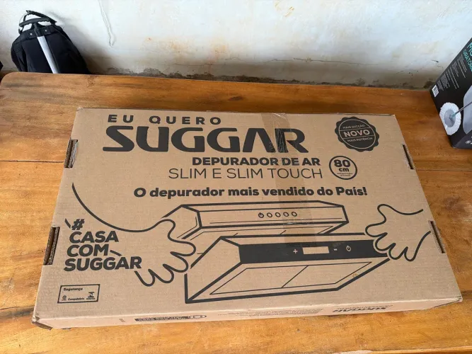 Suggar depurador 80cm preto