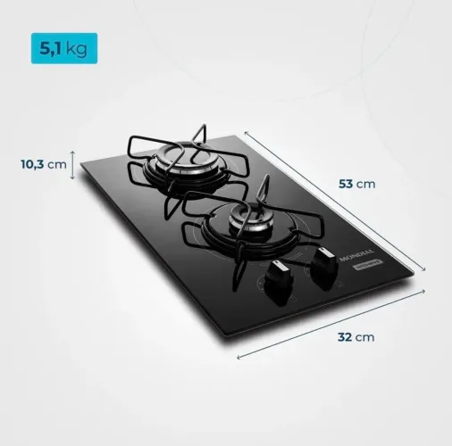 Cooktop 2 bocas