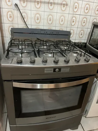 Fogão Brastemp 6 bocas 