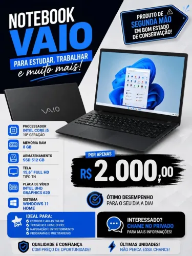 Notebook VAIO FE15