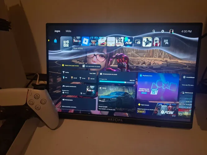 PlayStation 5 Pro + Tela portátil