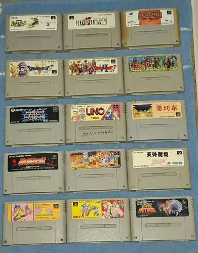 Jogos Originais Super Famicom !!!!!!p2