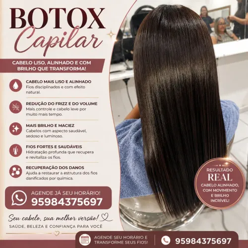 Botox capilar a Domicílio 