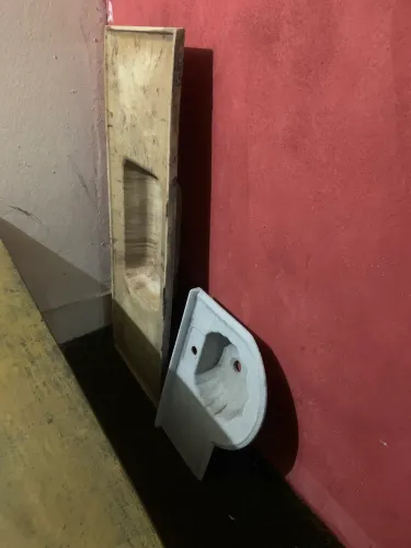 Pia banheiro é pia dê cozinha 