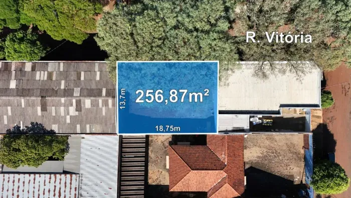 Terreno à venda em Maringá, Vila Esperança, com 256.87 m²