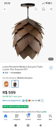 Luminária