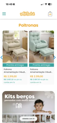 Poltrona amamentação