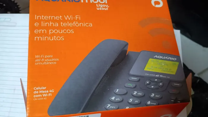 TELEFONE DE MESA AQUÁRIO 