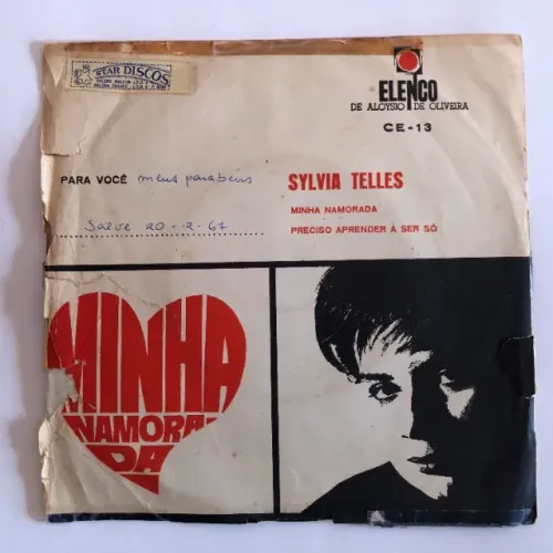 Sylvia Telles: Minha Namorada (1967) Vinil Compacto
