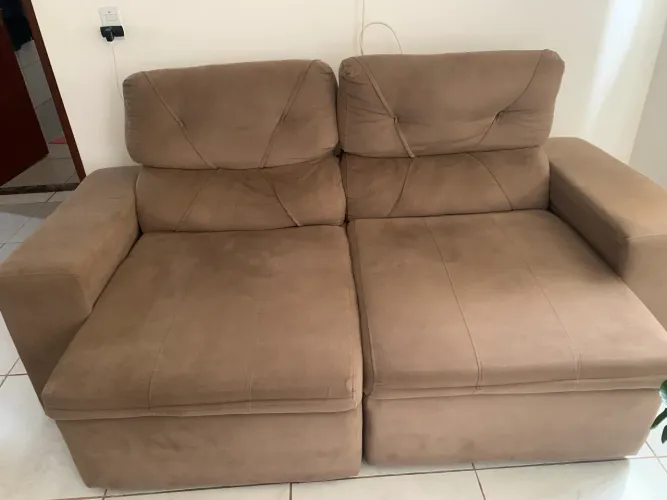 Sofá retrátil 2 lugares