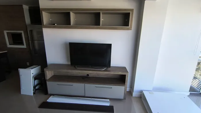 Rack + nicho em MDF