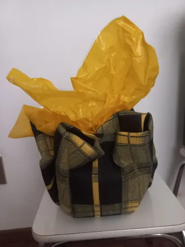 Cachepô para planta em tecido