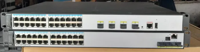 Switch Huawei s5700 24Portas Gigabit PoE Revisado Funcionando 