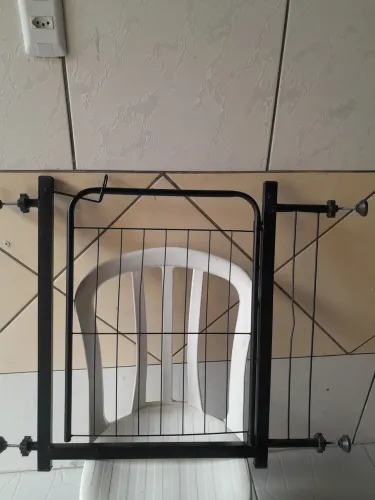 Cercado para bebê e cachorro 