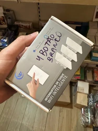 INTERRUPTOR TOUCH WIFI TUYA 4 BOTÕES