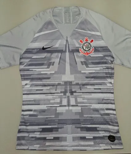 Camisa Corinthians 2019 Goleiro Jogador Cinza
