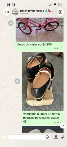 Sapatos de criança menina