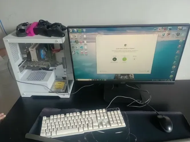 PC Gamer Ryzen 7 Com Monitor 27" Full Hd