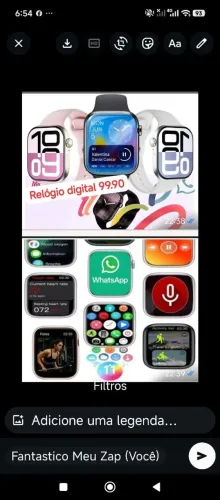 Relógio digital faz tudo