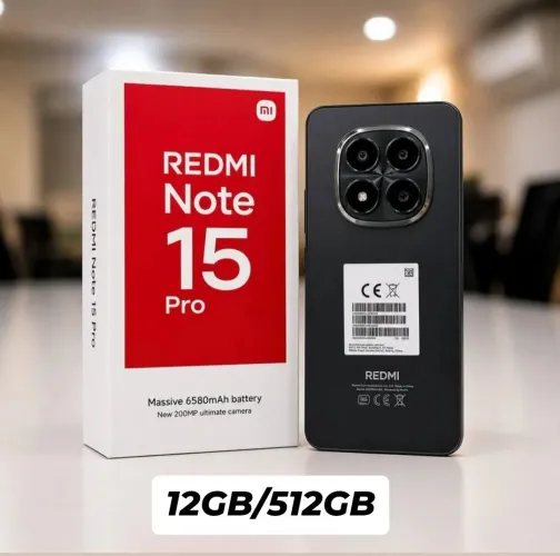 Redmi Note 15 Pró 12GB/512GB Lacrados!!! Mega Promoção!!!
