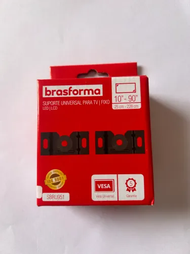 Suporte universal fixo para televisão tv até 90 polegadas