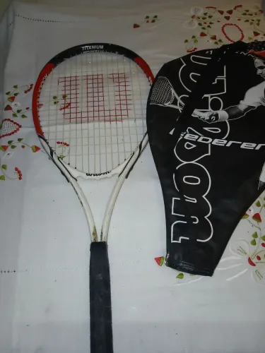 Raquete Tênis Wilson Roger Federer Titanium