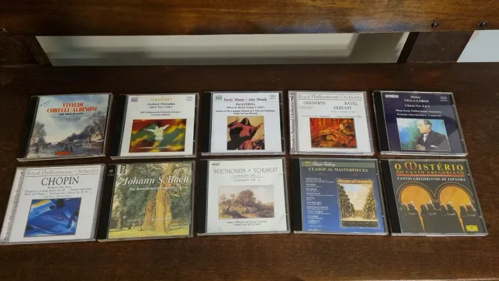 10 CDs clássicos ORIGINAIS 